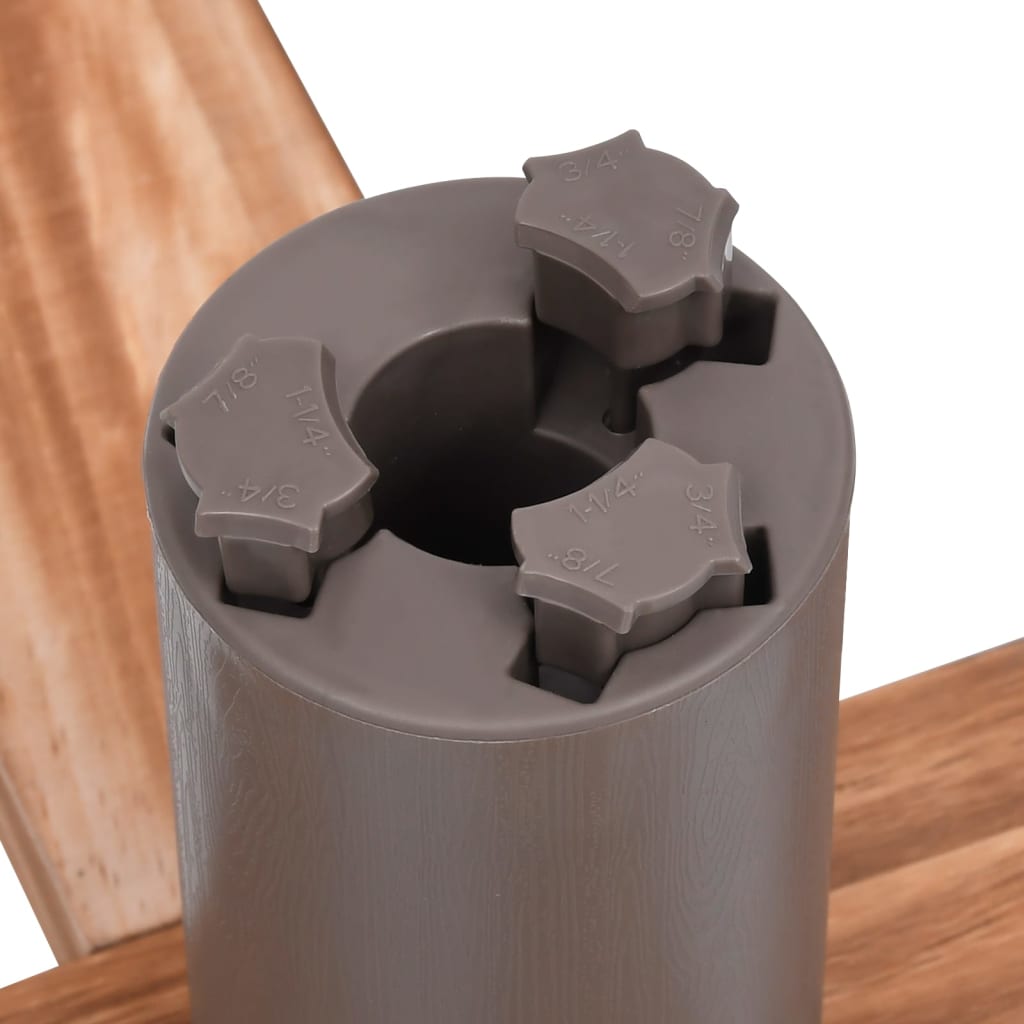 juletræsfod 54x54x16 cm