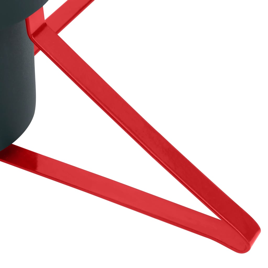 juletræsfod 46x46x19 cm grøn og rød