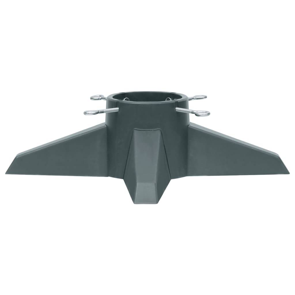 juletræsfod 55,5x55,5x15 cm grøn