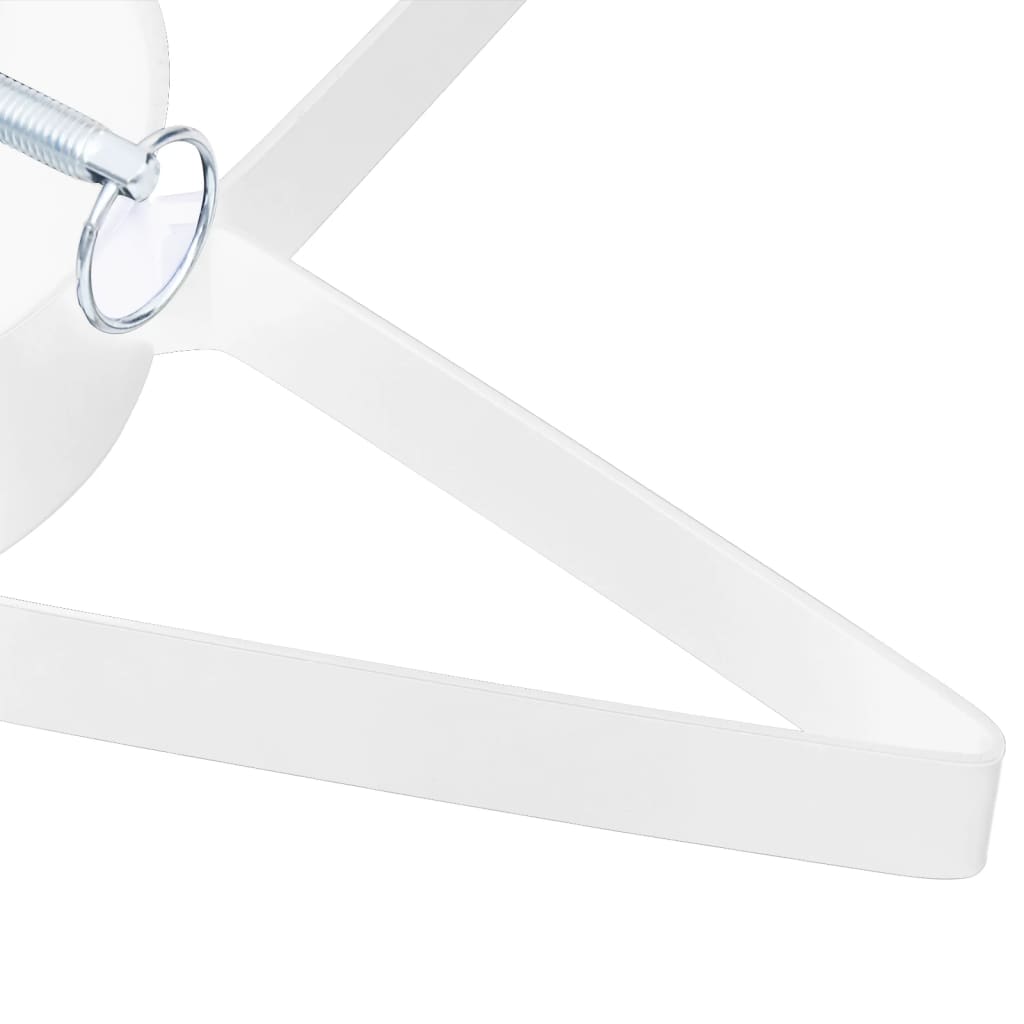 juletræsfod 47x47x13,5 cm hvid