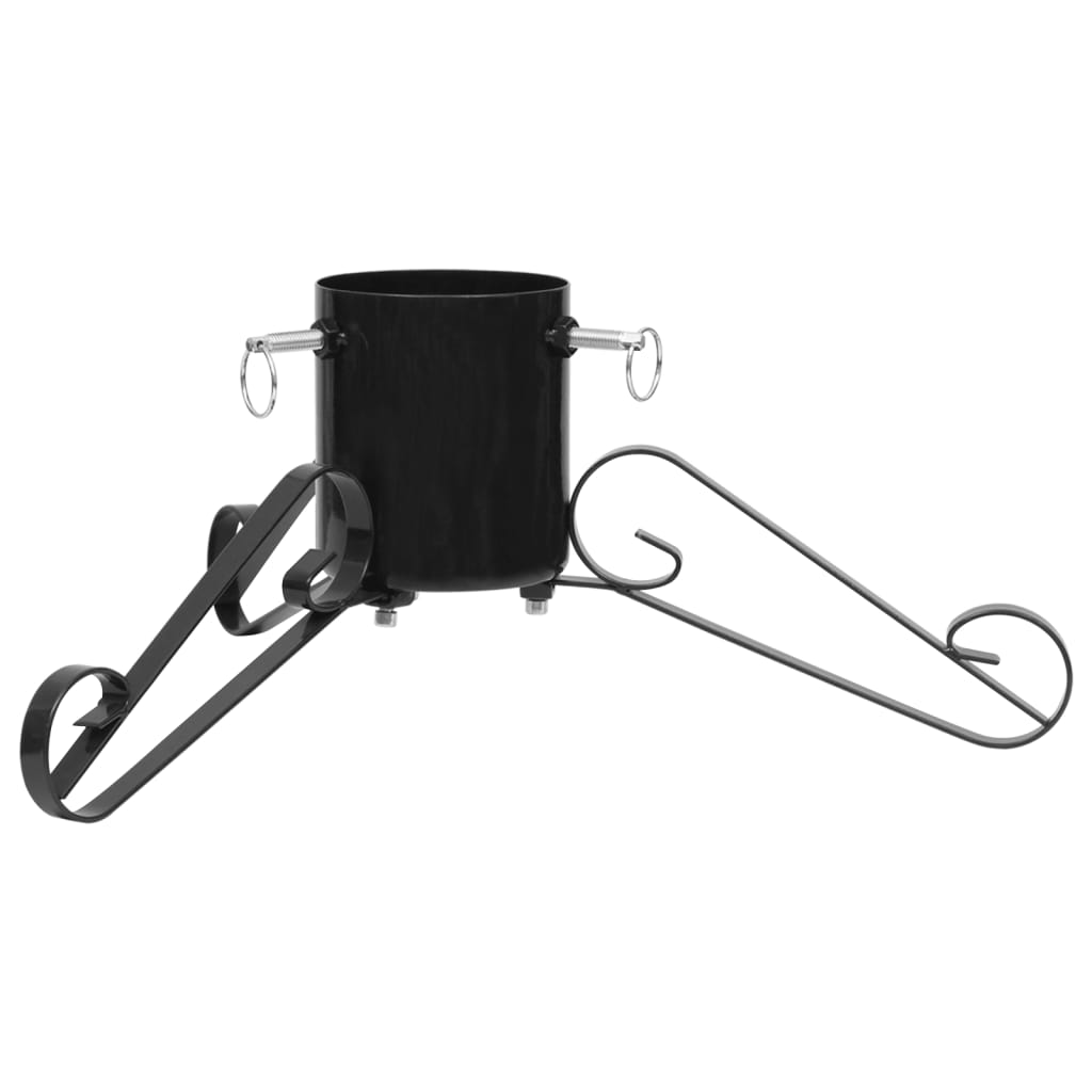 juletræsfod 58x58x21 cm sort