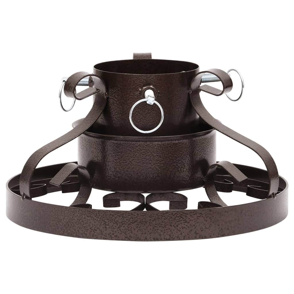 juletræsfod 29x29x15,5 cm antik kobberfarve