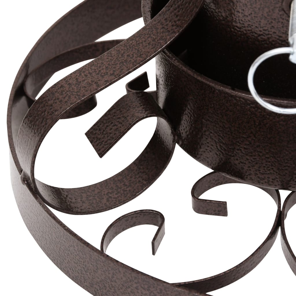 juletræsfod 29x29x15,5 cm antik kobberfarve