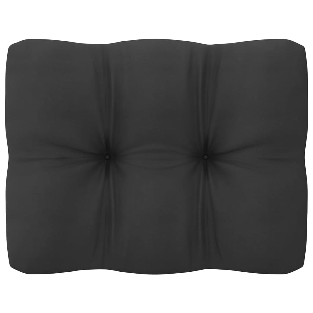 3-personers sofa med hynder massivt fyrretræ