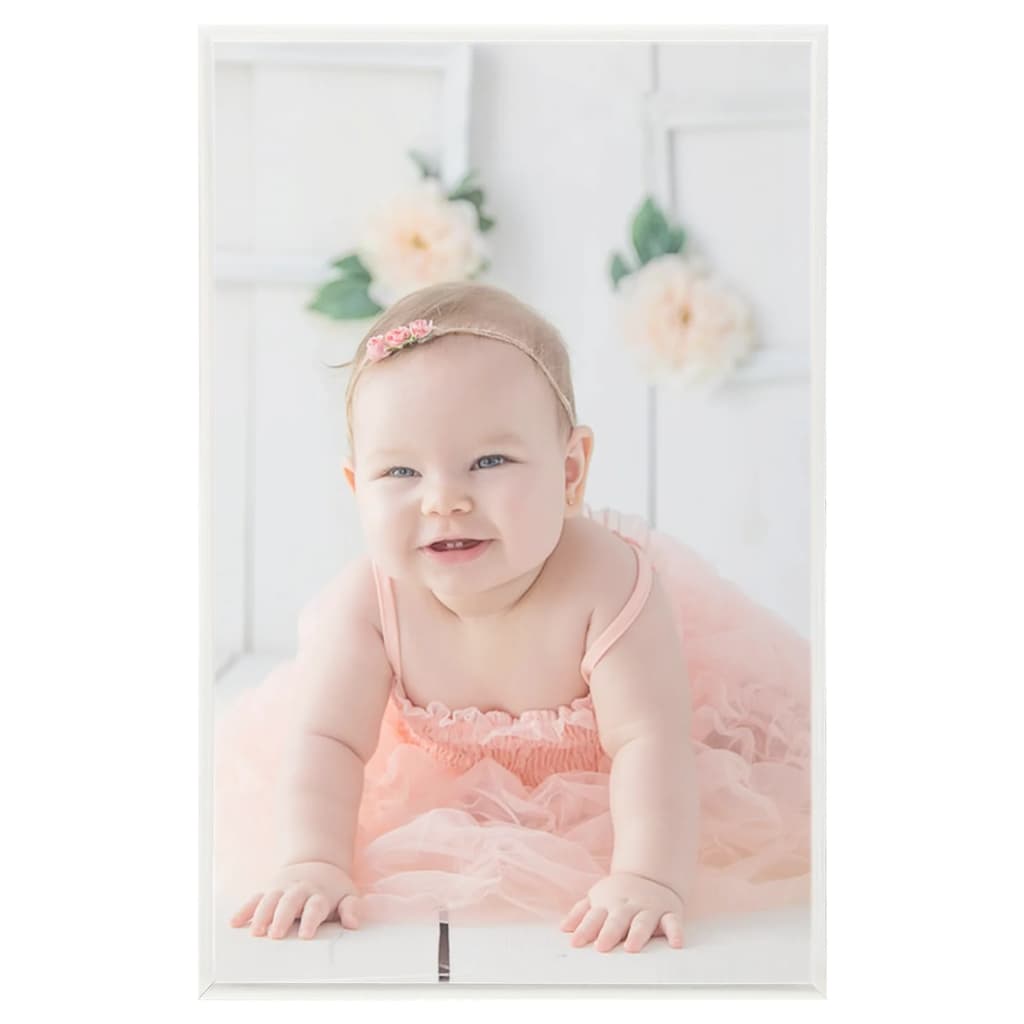 billedrammer 5 stk. til bord 13x18 cm MDF sølvfarvet