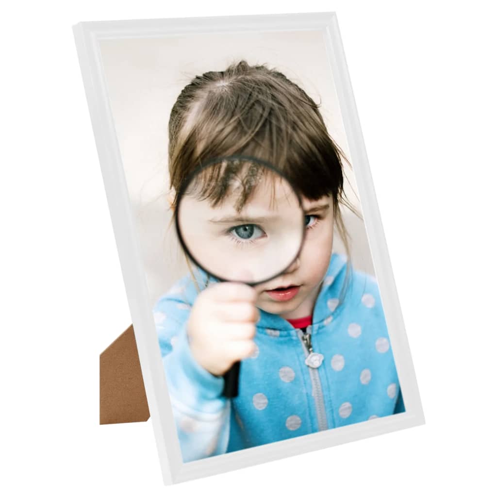 billedrammer 3 stk. til bord 13x18 cm MDF hvid