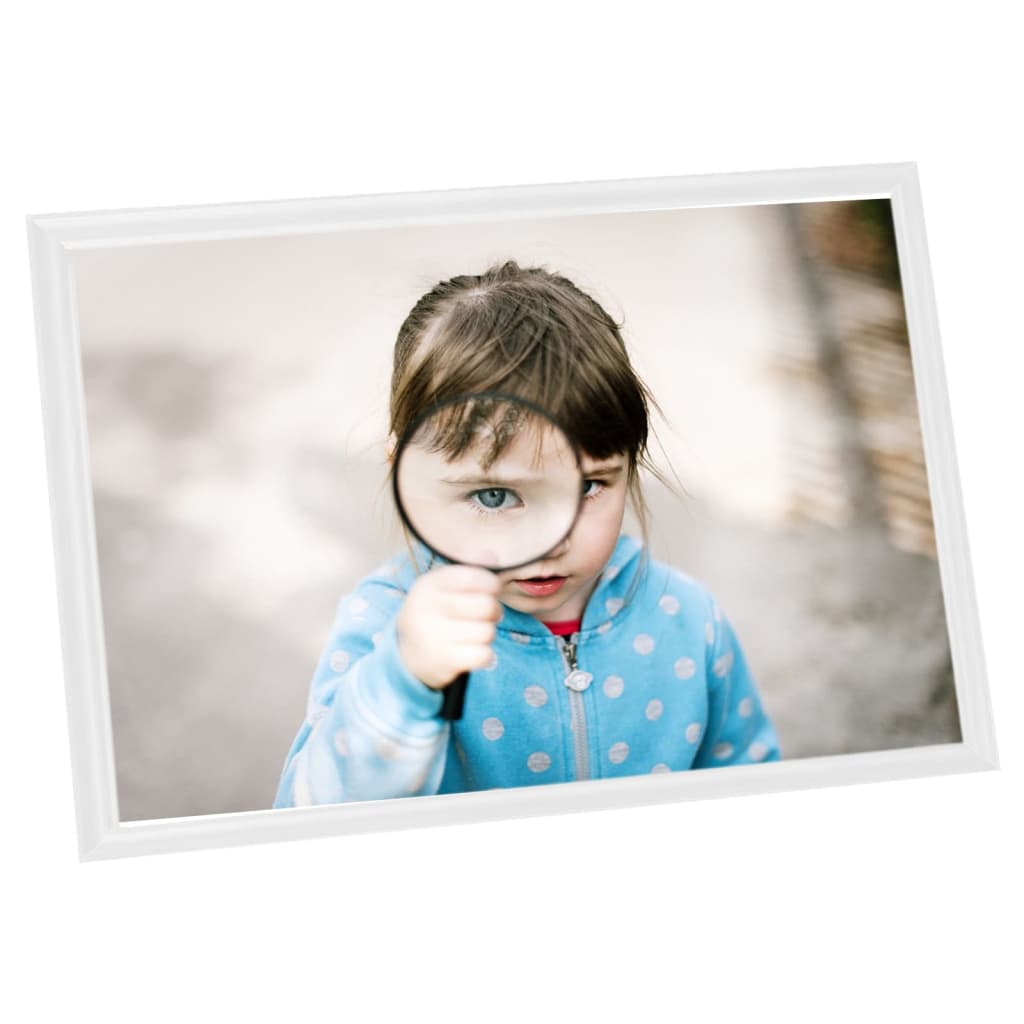 billedrammer 3 stk. til bord 13x18 cm MDF hvid