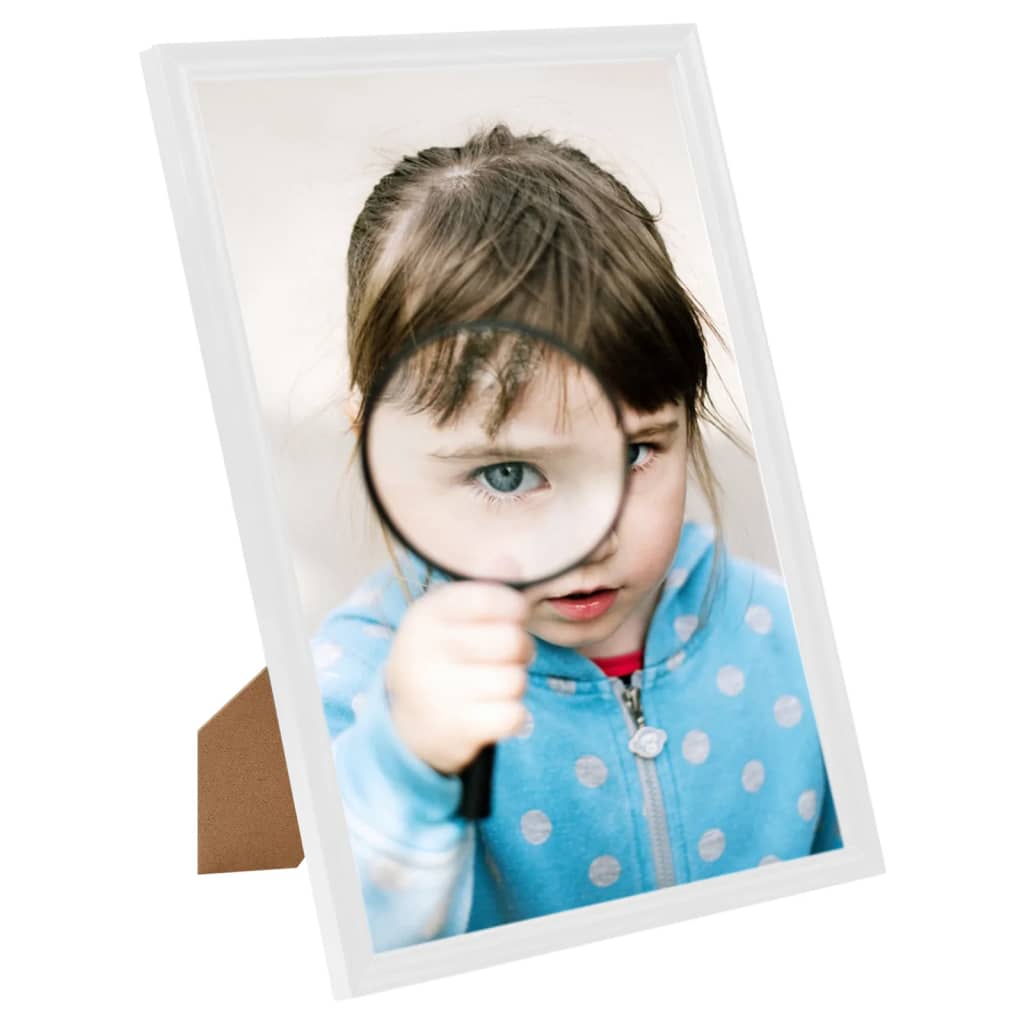 billedrammer 3 stk. til bord 15x21 cm MDF hvid