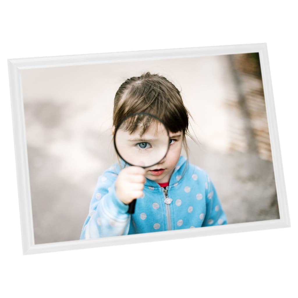 billedrammer 3 stk. til bord 15x21 cm MDF hvid