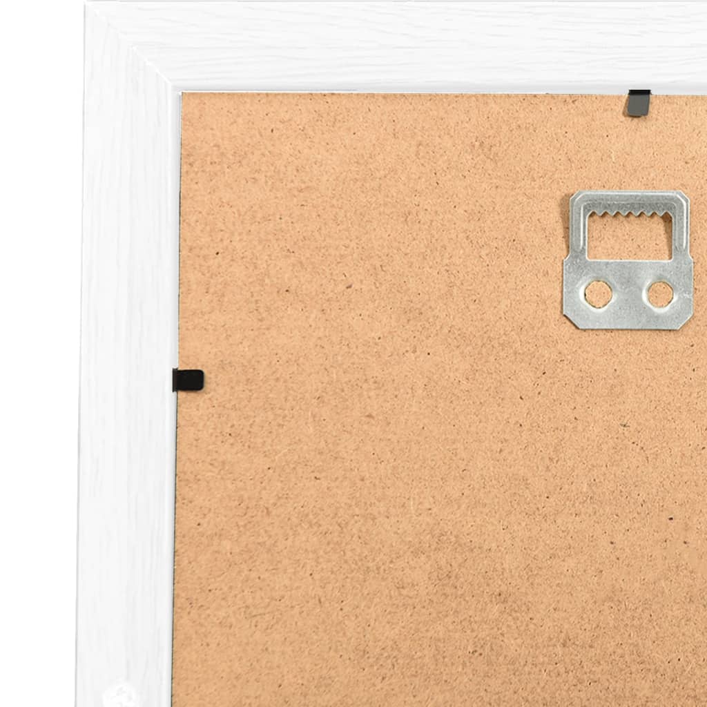 collagebilledramme til væg 10 x (10x15 cm) MDF hvid