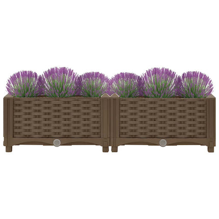 højbed 80x40x23 cm polypropylen