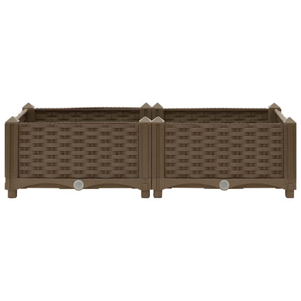 højbed 80x40x23 cm polypropylen