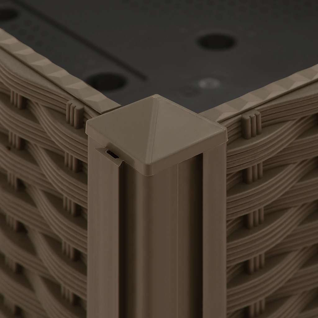 højbed 120x40x23 cm polypropylen