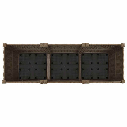 højbed 120x40x38 cm polypropylen
