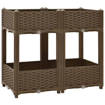 højbed 80x40x71 cm polypropylen