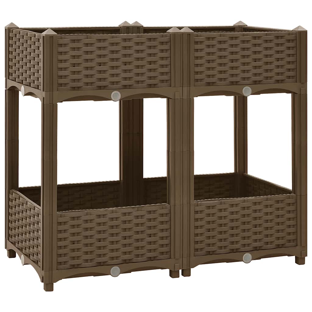 højbed 80x40x71 cm polypropylen