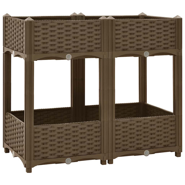 højbed 80x40x71 cm polypropylen