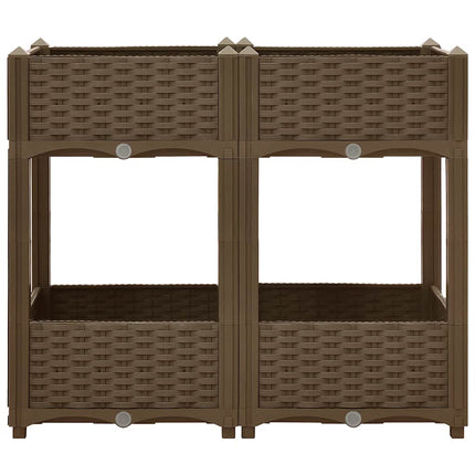 højbed 80x40x71 cm polypropylen