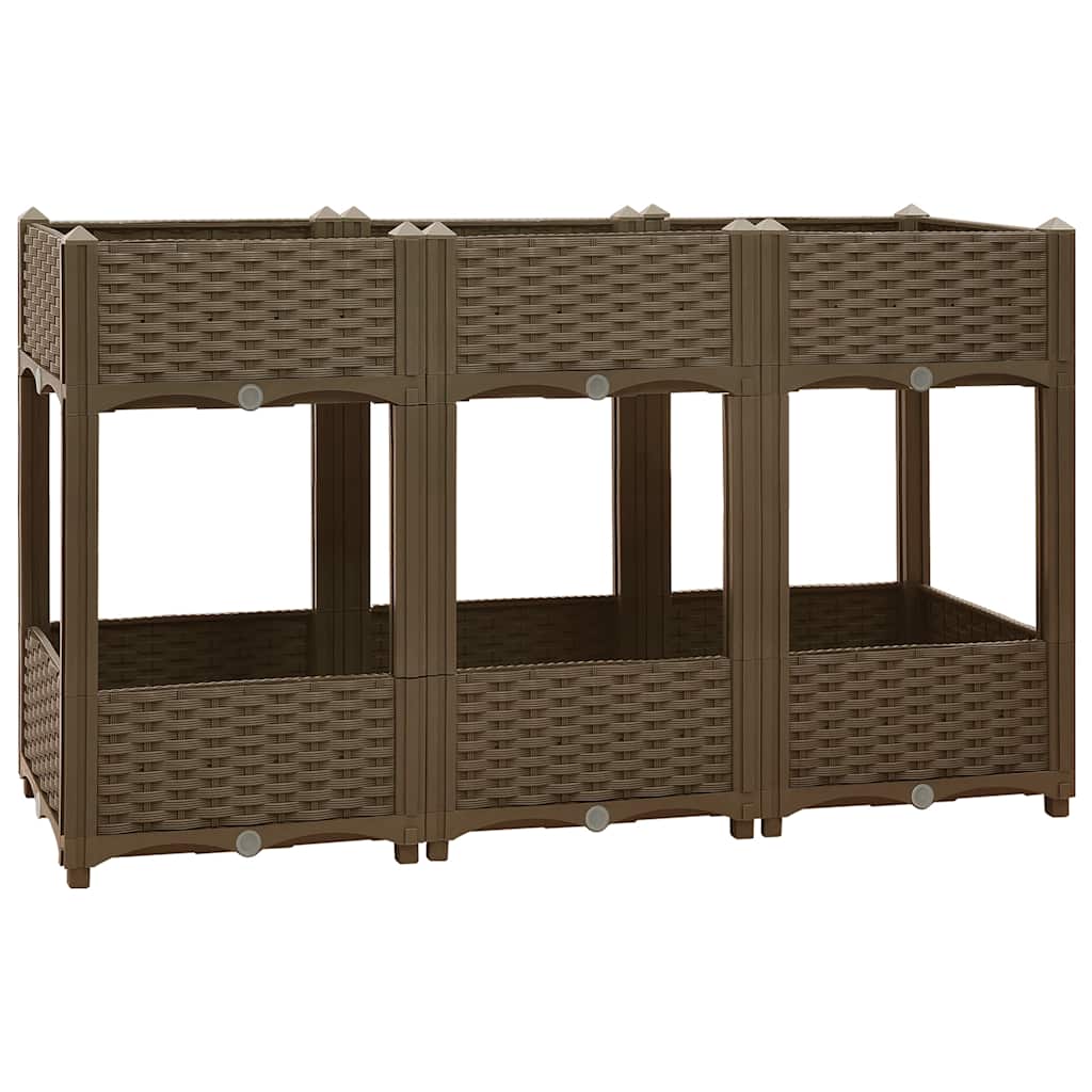 højbed 120x40x71 cm polypropylen