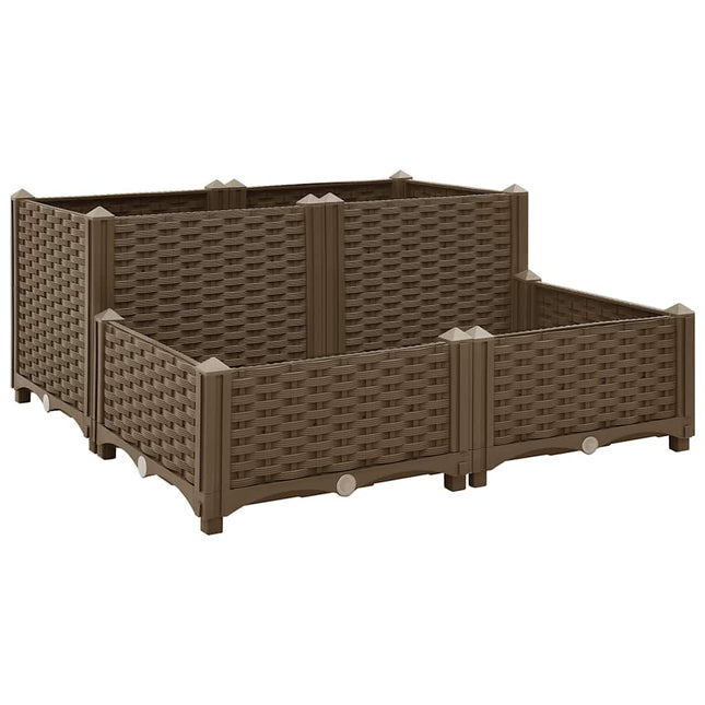 højbed 80x80x38 cm polypropylen