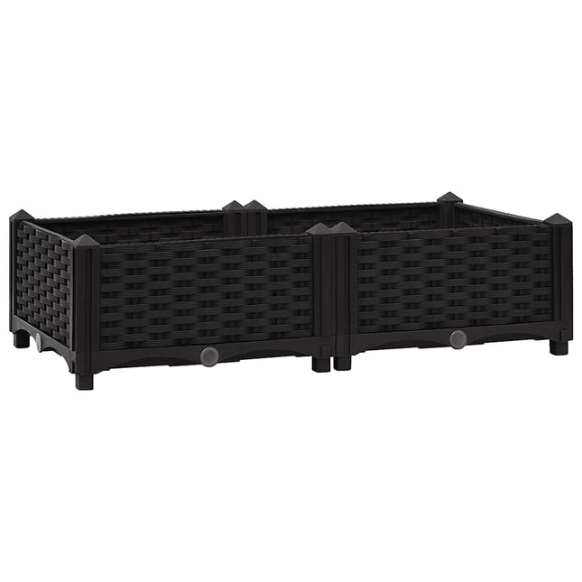 højbed 80x40x23 cm polypropylen