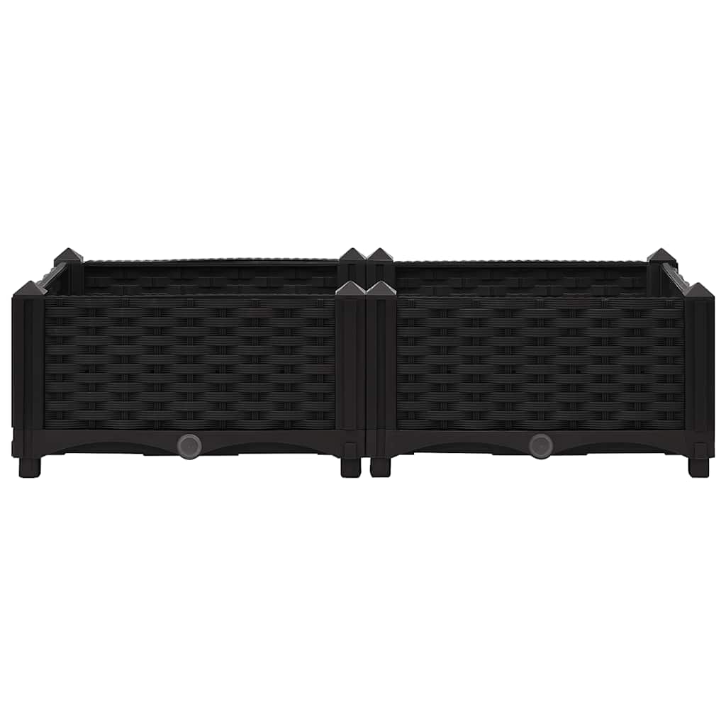 højbed 80x40x23 cm polypropylen