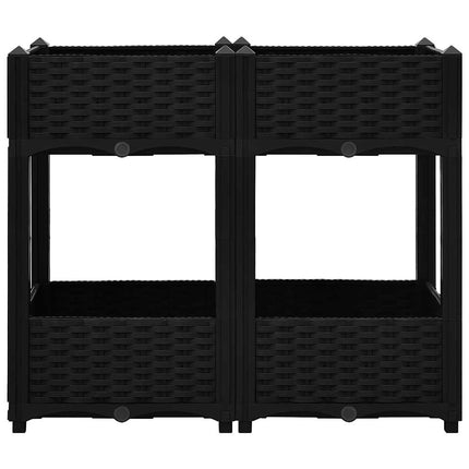 højbed 80x40x71 cm polypropylen