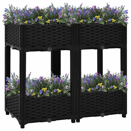 højbed 80x40x71 cm polypropylen