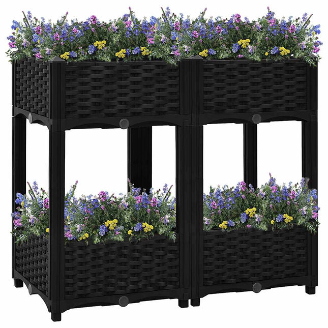 højbed 80x40x71 cm polypropylen