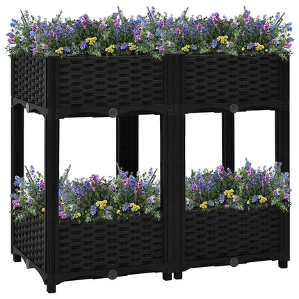 højbed 80x40x71 cm polypropylen