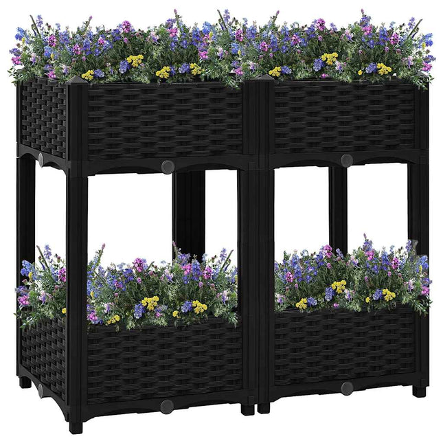 højbed 80x40x71 cm polypropylen