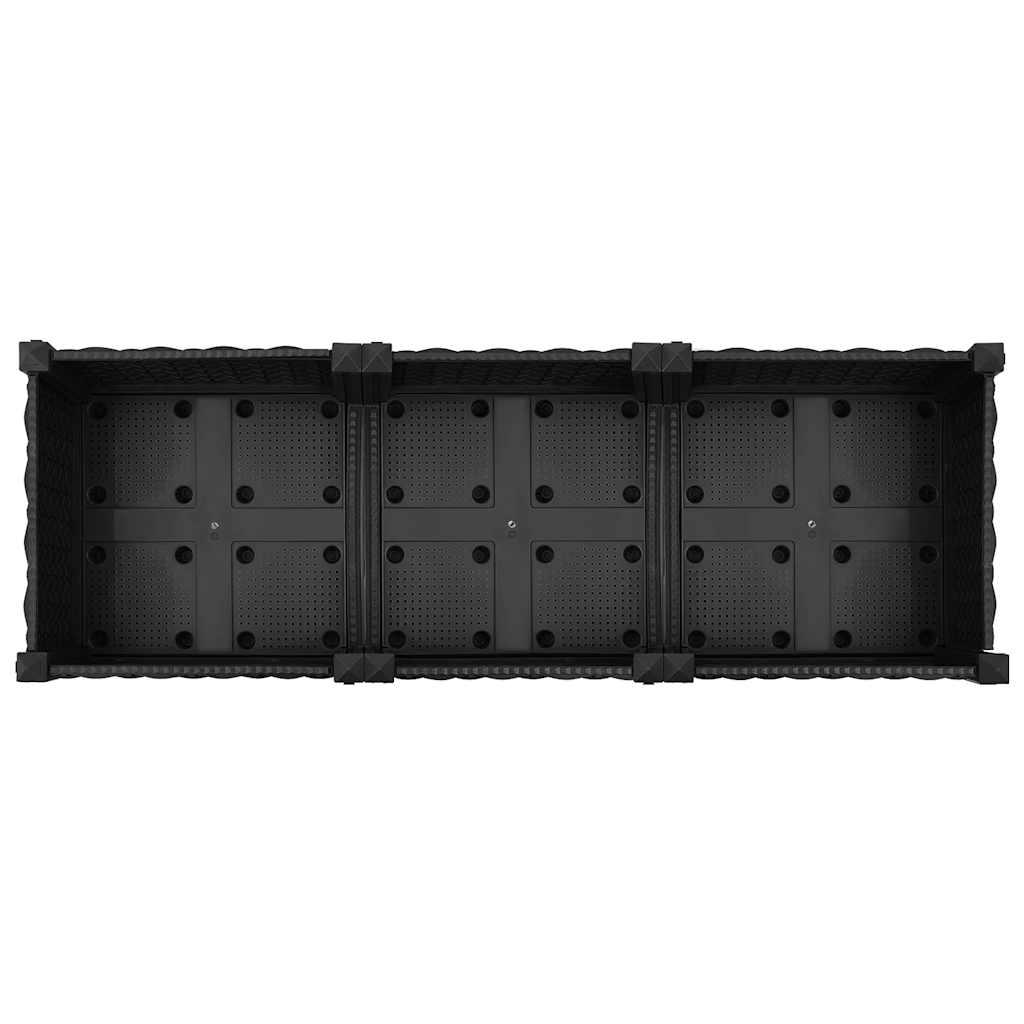 højbed 120x40x71 cm polypropylen