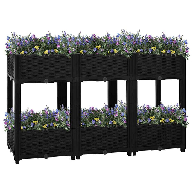 højbed 120x40x71 cm polypropylen