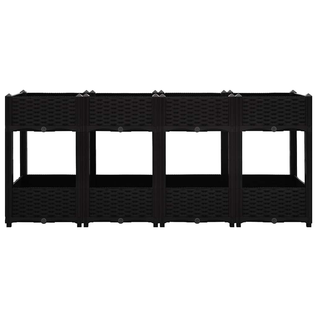 højbed 160x40x71 cm polypropylen