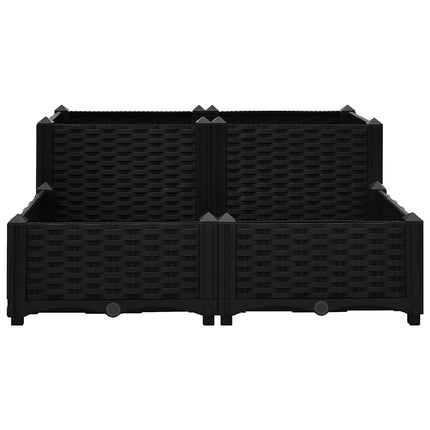 højbed 80x80x38 cm polypropylen