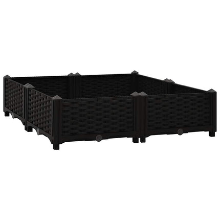 højbed 80x80x23 cm polypropylen