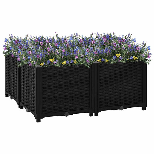 højbed 80x80x38 cm polypropylen