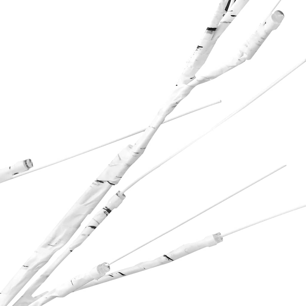 lystræ 128 LED'er 1,2 m indendørs/udendørs pil varm hvid