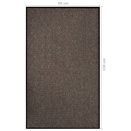 dørmåtte 90x150 cm beige