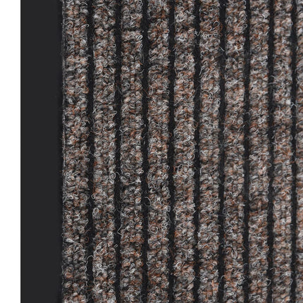 dørmåtte 60x80 cm stribet beige