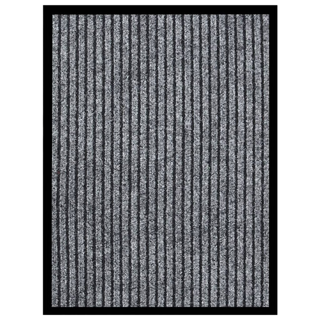 dørmåtte 40x60 cm stribet grå