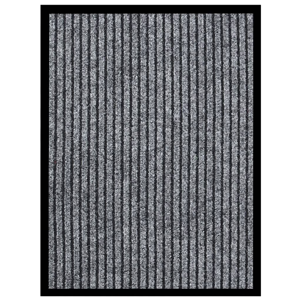 Dørmåtte Stribet - Grå / 40 x 60 cm