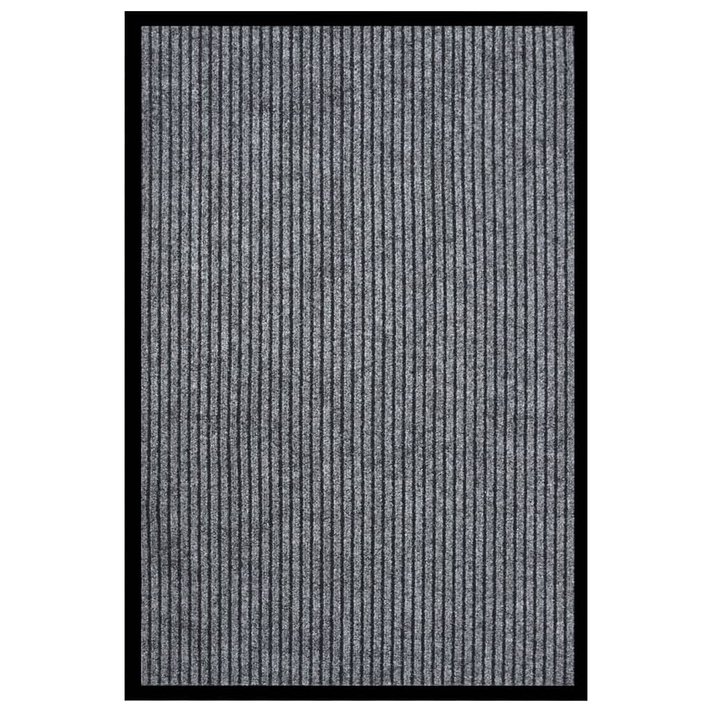Dørmåtte Stribet - Grå / 80 x 120 cm