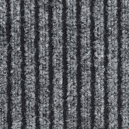 dørmåtte 80x120 cm stribet grå