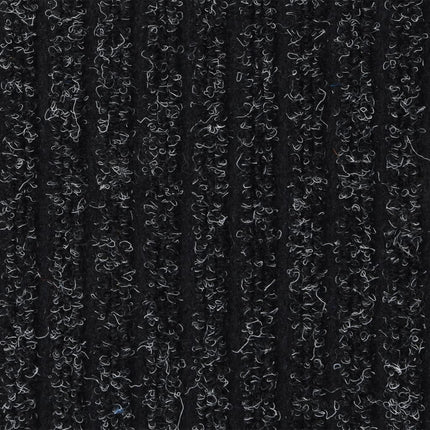 dørmåtte 80x120 cm stribet antracitgrå