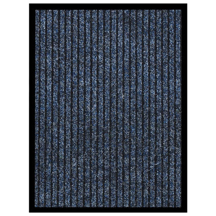 dørmåtte 40x60 cm stribet blå