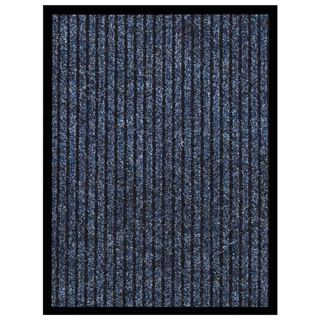 dørmåtte 40x60 cm stribet blå billede