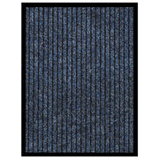 dørmåtte 40x60 cm stribet blå