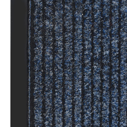 dørmåtte 80x120 cm stribet blå