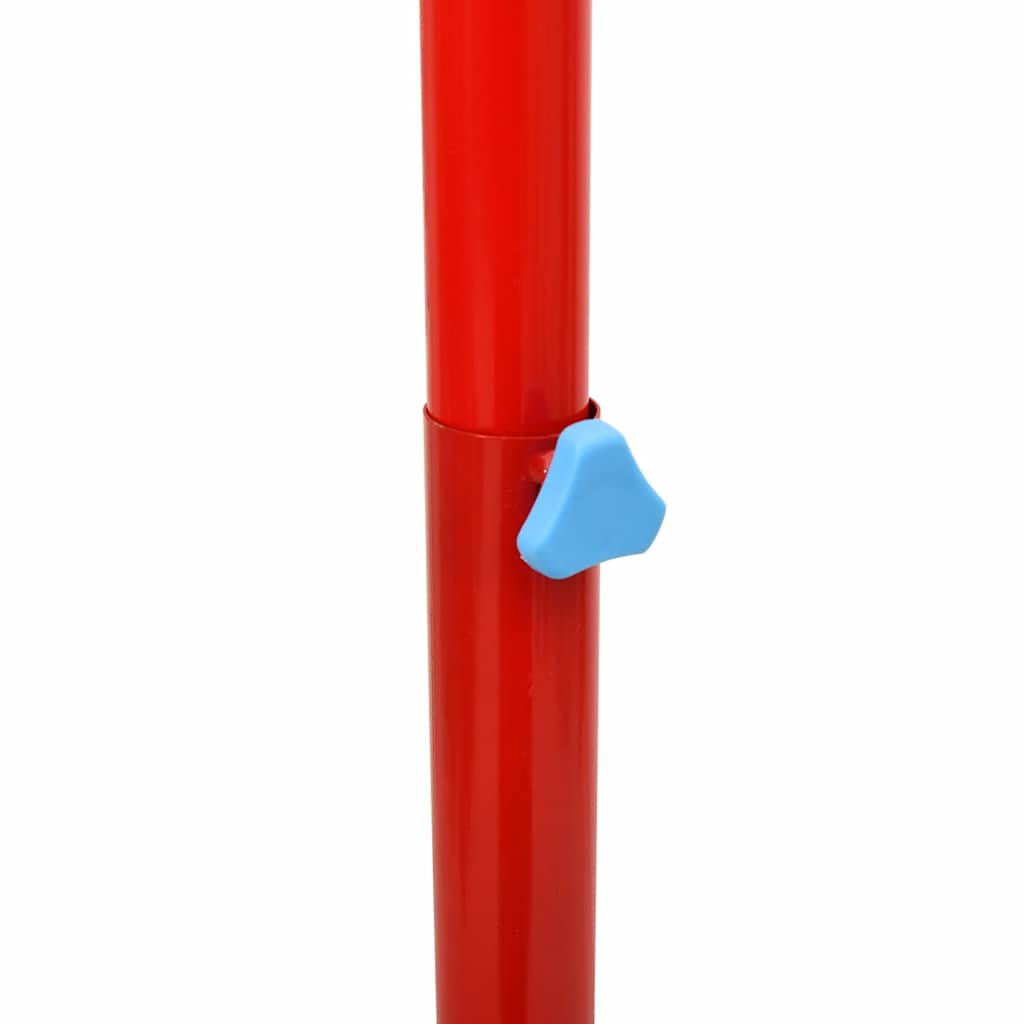 bærbart basketballsæt justerbart 138,5-166 cm